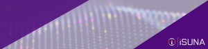 Isuna Brand Logo Banner Image: A sleek, modern logo featuring the word 'Isuna' in bold lettering, set against a backdrop of a futuristic database visualization. This banner represents our blog post on Compliance and AI.
