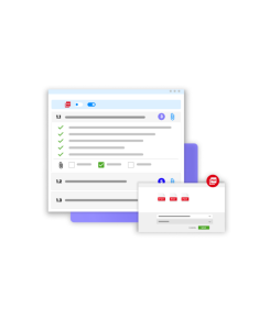 Mock up of Isuna Cyber Compliance Platform