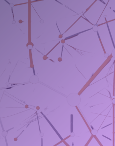 An intricate network of interconnected lines and nodes, visually representing the concept of networking and community building fostered through the Information Security Open Tables event, where professionals connect and share insights in the cybersecurity field.